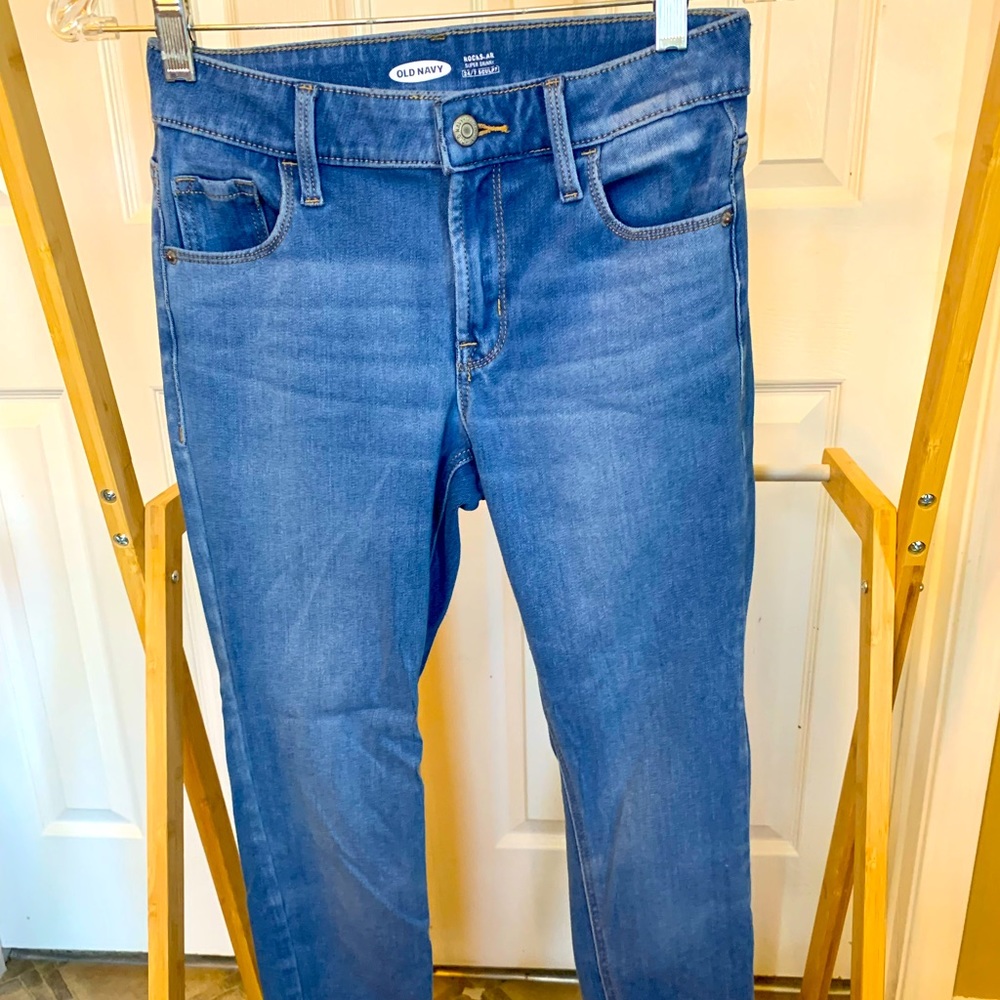 Old Navy Rockstar Super Skinny 24/7 Sculpt Skinny Jeans